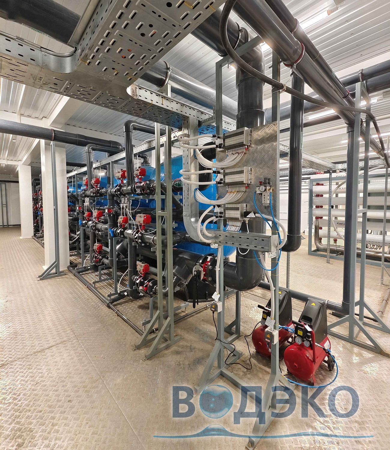 Станция очистки воды в посёлке Коченёво