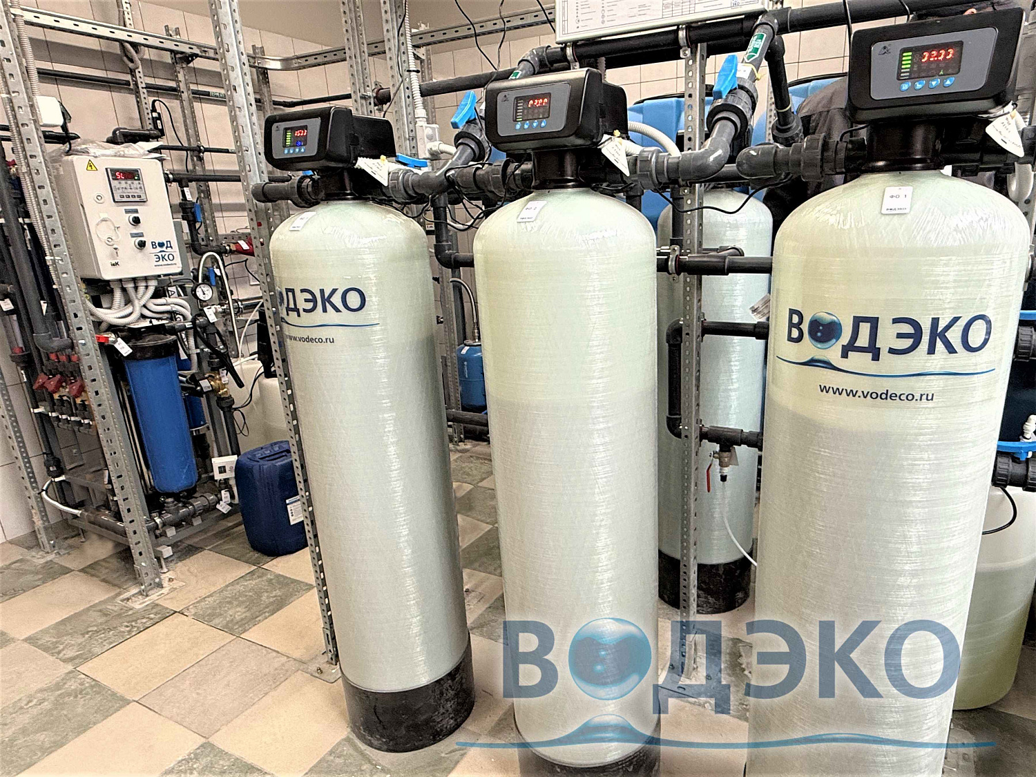 Станция водоподготовки для производства косметики