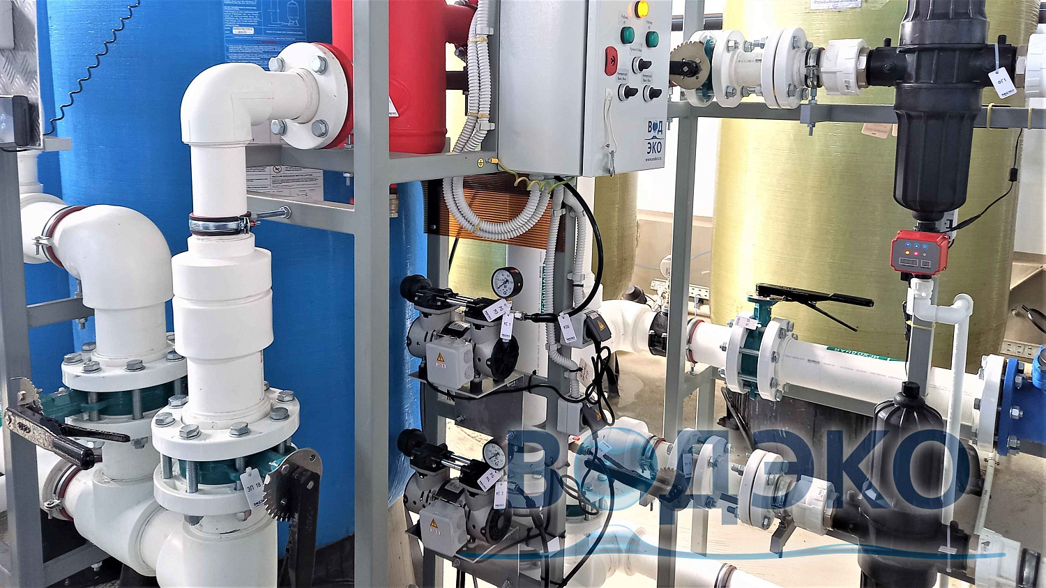Водоподготовка на фармпредприятии Рафарма