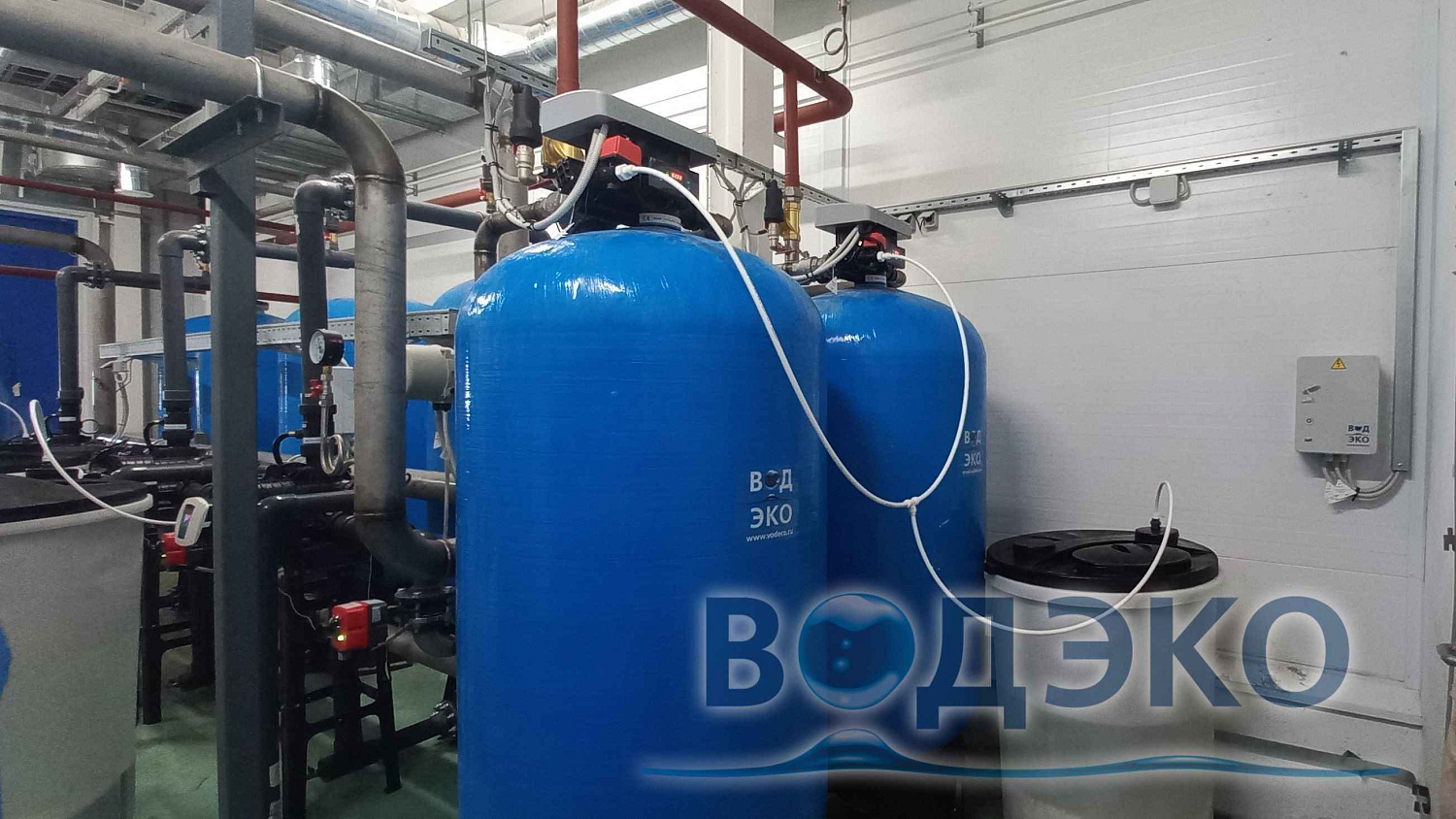 ХВО для котельной мощностью 43 тонны пара в час