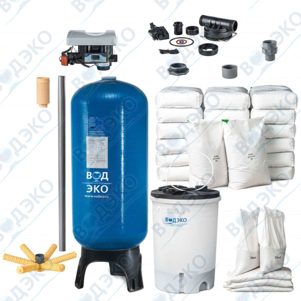Установка умягчения  АКВАФЛОУ SR 500-77A1