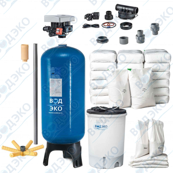 Установка умягчения АКВАФЛОУ SR 500-77A3