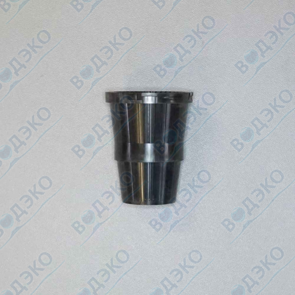 Сетка верхняя 1" под горячую воду H W Black (18280-10SP)