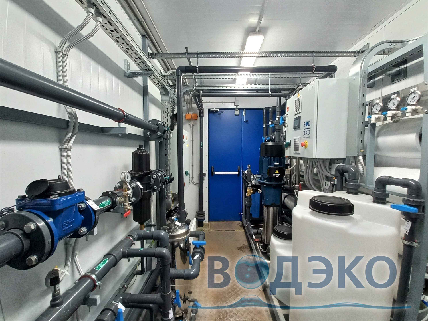 Станция водоподготовки для пароводогрейной котельной на комбикормовом заводе в Кашире